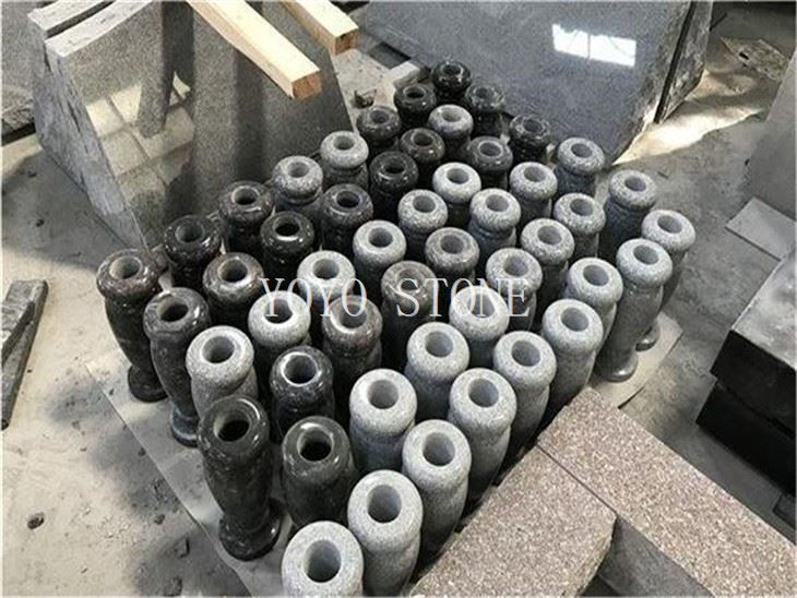 granite vases for graves