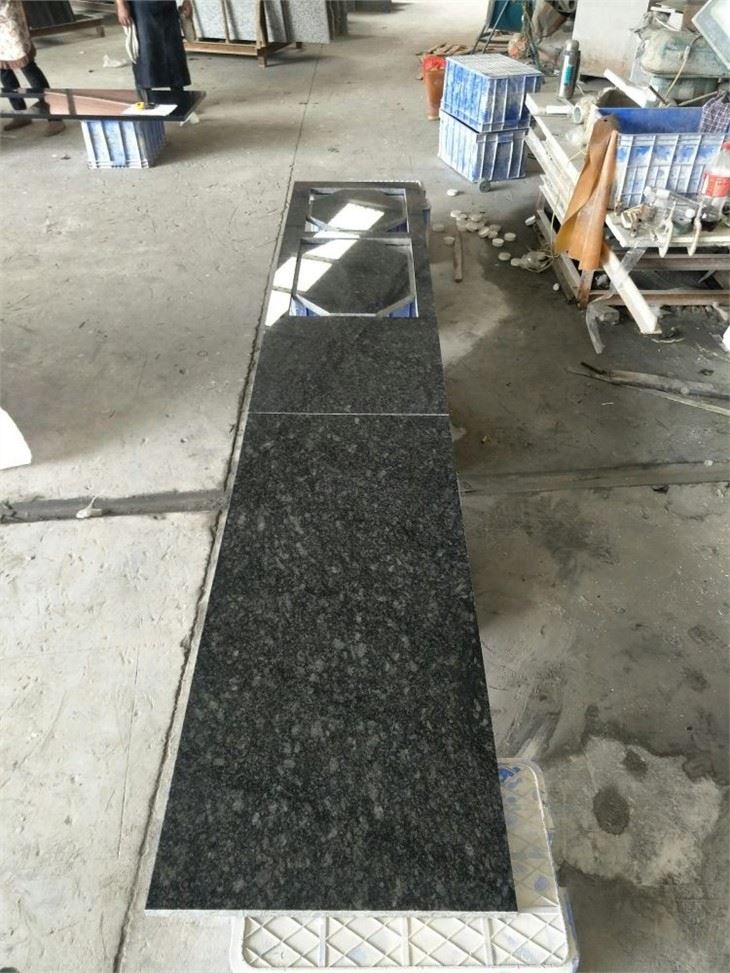 steel grey granite stone