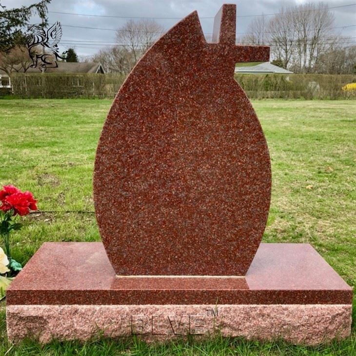 Red Granite Tombstones high quality